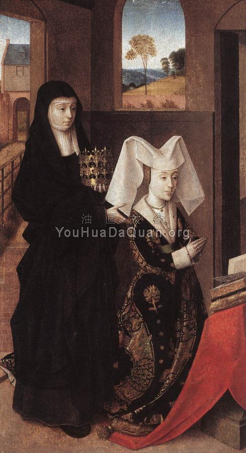 Isabel Of Portugal With St Elizabeth - 佩特鲁斯·克里斯图斯